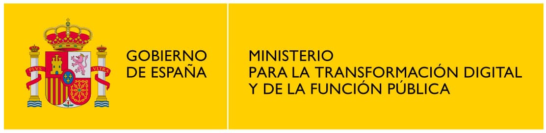 Logo Ministerio para la Transformación Digital y de la Función Pública